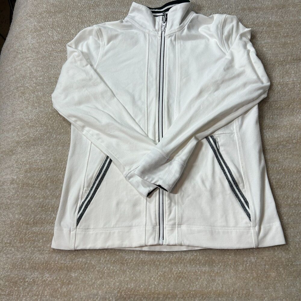 Talbots Jacket Women's Small White  The Oprah Magazine Collection